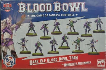 Warhammer Dark Elf Blood Bowl Team (Warhammer nieuw), Ophalen of Verzenden, Nieuw
