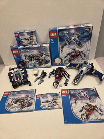 Lego Set - Alpha Team - LEGO 4744 Tundra Tracker + LEGO 4742, Nieuw