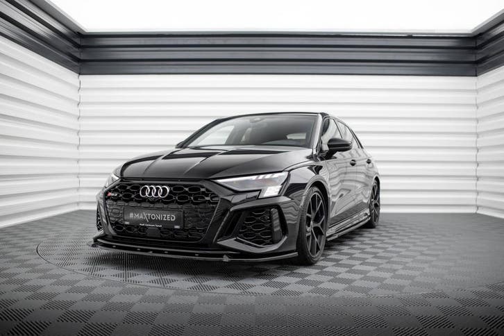 Front Splitter V.1 Audi RS3 Sedan 8Y, Auto diversen, Tuning en Styling, Verzenden