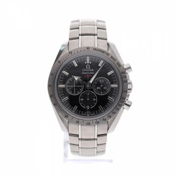 Omega Speedmaster Broad Arrow 321.10.42.50.01.001; Automa..., Ophalen of Verzenden, Zo goed als nieuw, Overige materialen, Overige merken