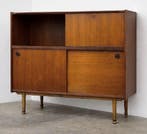 Drankkast - teak - Credenza / Mobiele Bar uit de