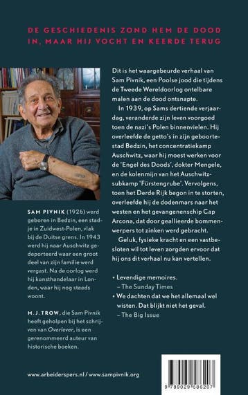Overlever - Sam Pivnik 9789029586207, Verzenden, Gelezen, Sam Pivnik