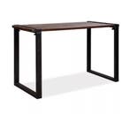 Tafel Bruin-Zwart Hardhout Hoog | 180x80x(h)110cm, Verzenden, Nieuw in verpakking