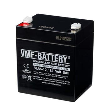 VMF SLA5-12 VRLA AGM Loodaccu 12V, 5 Ah, T1, origineel, Verzenden, Nieuw