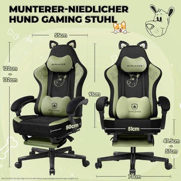 Ergonomische Bureaustoel -  Office Chair - Gamestoel - Volwa, Verzenden, Zo goed als nieuw