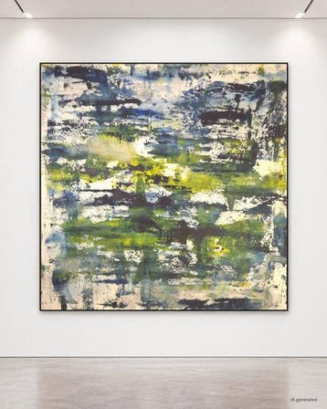 Bri Debernardi - BALTHAZAR 130X130cm - XXL ABSTRACT