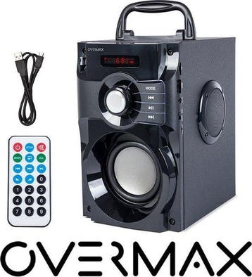 Overmax Soundbeat 2.0 - Portable speaker -Lange werkingsduur, Verzenden, Nieuw