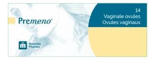Premeno Vaginale Ovules – Tegen Vaginale Droogheid – 14 stuk, Ophalen of Verzenden, Nieuw