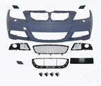 BMW E90/E91 08–11 M-Tech voorbumper – met koplampsproeiers, Nieuw, Voor, BMW, Bumper