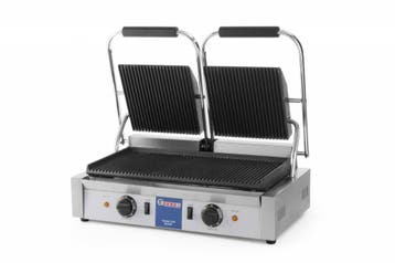 Hendi Contactgrill dubbel | 57x37x21 cm, Verzenden, Nieuw in verpakking