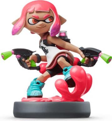Amiibo Inkling Girl (Neon Pink) - Splatoon series, Verzenden, Zo goed als nieuw