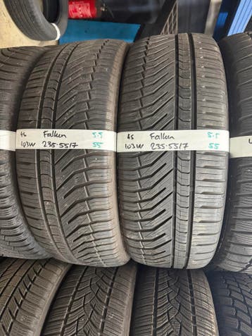 235-55-17 Falken ALL SEASON 5.5mm 103W Montage 235 55 17, Ophalen, Gebruikt, 17 inch, 235 mm