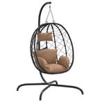 Tuin Hangstoel PE-Rattan | Tweedekansje | OP=OP, Tuin en Terras, Tuinstoelen, Ophalen of Verzenden, Zo goed als nieuw, Wicker