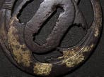 Katana - IJzer (gegoten/gesmeed) - Sukashi Tsuba : C5-526 -, Antiek en Kunst, Antiek | Overige Antiek