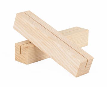 15cm - Houten Kaarthouder / Tafelstandaard / Menukaartho...