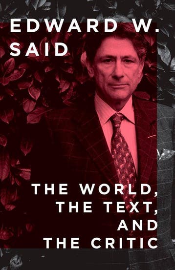 9780593687901 The World, the Text, and the Critic, Verzenden, Nieuw, Edward W. Said