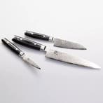 Yaxell Ran Messenset 3-delig - Geschenk Set - VG10 Damast..., Ophalen of Verzenden, Nieuw, Overige materialen, Bestekset