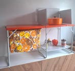 Pop - Art - Tafel - Opvouwbare metalen kampeerkeuken -