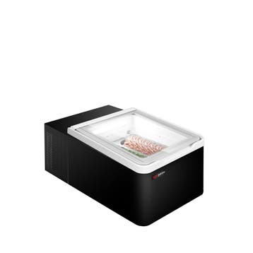GGM Gastro | Tafel-ijsvitrine - 465mm - statische koeling -, Verzenden, Nieuw in verpakking