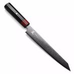 Yaxell Rei Sujihiki mes 23 cm – 69 Lagen Damaststaal – V, Ophalen of Verzenden, Nieuw, Hout, Los bestek