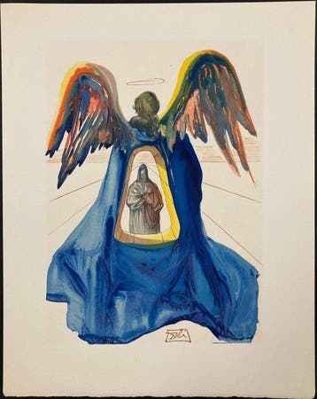 Salvador Dali (1904-1989) - Dante Purified - La Divine