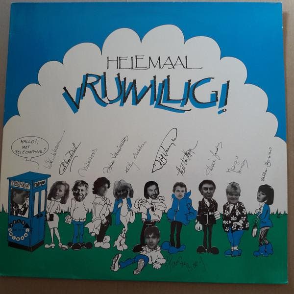LP gebruikt - Various - Helemaal Vrijwillig!, Cd's en Dvd's, Vinyl | Pop, Zo goed als nieuw, Overige formaten, Verzenden