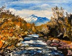 Europese school (XX) - Where the Earth Sings Back, Antiek en Kunst, Kunst | Schilderijen | Klassiek
