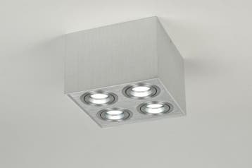 Rietveld Spots - Aluminium - Geschuurd Aluminium, Aluminium, Verzenden, Nieuw