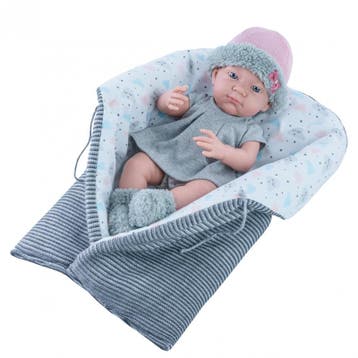 Babypop 36cm met draagdoek en kleding Paola Reina Pikolines, Ophalen of Verzenden, Nieuw