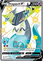 Dragapult V swsh-096 Sword&Shield Promos, Ophalen of Verzenden, Nieuw, Losse kaart, Foil