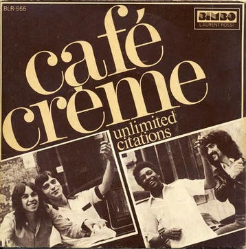 Single vinyl / 7 inch - Cafe Creme - Unlimited Citations, Verzenden, Zo goed als nieuw, 7 inch, Pop