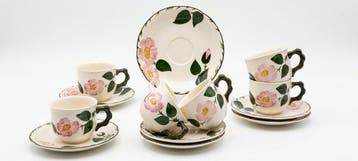Villeroy & Boch - Koffie- en theeservies (12) - Wild-Rose -