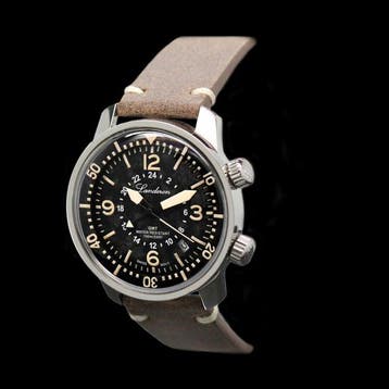 Landeron Compresor GMT Vintage - Heren - na 2025, Nieuw