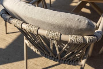 Manitoba Donato dining tuinset 160xH75 cm 7 delig keramiek, Tuin en Terras, Tuinsets en Loungesets, Ophalen of Verzenden, Nieuw