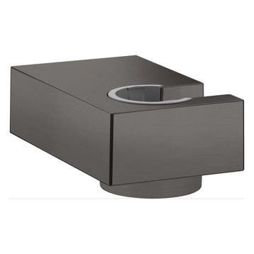 Handdouchehouder Porter E HansGrohe Wand Geborsteld Zwart, Ophalen of Verzenden, Nieuw