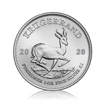 Zilveren Krugerrand munt 2026 1 troy ounce, Verzenden