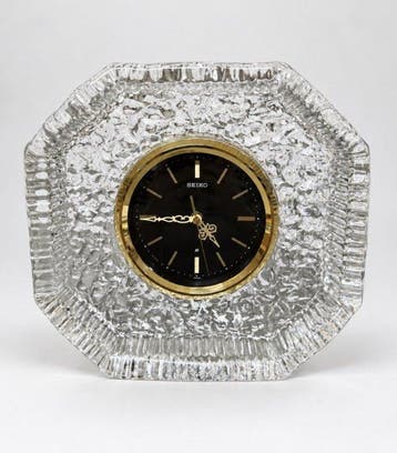 Tafel/bureauklokken - Seiko - Vintage Glas - 1978