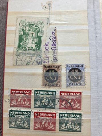 Nederland 1870/1947 - Back off the books, Gestempeld