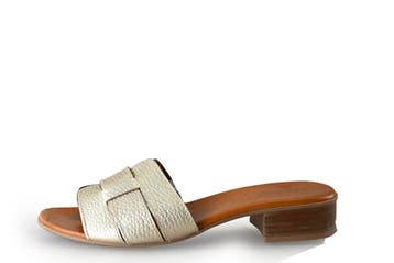 Hispanitas Slippers in maat 37 Geel, Kleding | Dames, Schoenen, Slippers, Verzenden, Nieuw, Geel