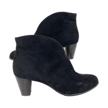 ARA - Dames enkellaarsjes - Suede - Zwart - Maat 37,5, Kleding | Dames, Ophalen of Verzenden, Nieuw