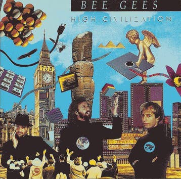 Bee Gees - High Civilization, Ophalen of Verzenden, Gebruikt