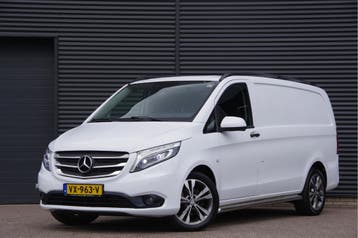 Zakelijke Lease |  Mercedes-Benz Vito 114 CDI L2 EURO 6! LED, Gebruikt, Wit, Dealer onderhouden, Lease