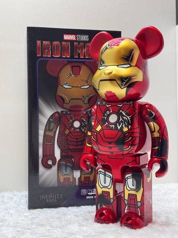 Medicom Toy - BE@RBRICK 400% Iron Man Mark VII (Damage Ver.)