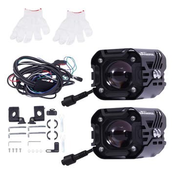 80W LED Auxiliary Lights 12V voor motorfiets ATV UTV offroad, Verzenden, Nieuw