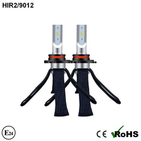 HIr2-9012 Set Led G10J koplampen set 12.000 lumen flex E-..., Auto diversen, Auto-accessoires, Verzenden
