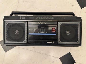 Sony - CFS-235S Cassetterecorder-speler, Nieuw
