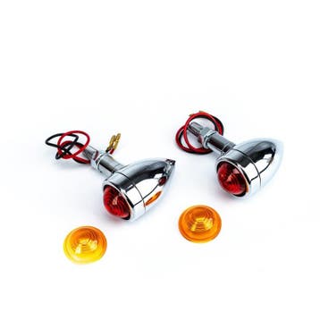 Bikers Choice 1 7/16 Inch Dia Chrome Mini Bullet Marker, Ophalen of Verzenden, Nieuw