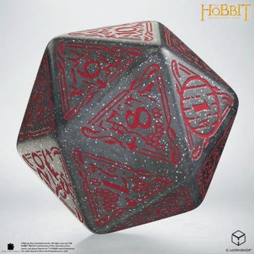 (Pre-order) The Hobbit Spindown Jumbo Die Lunaris TCG D20, Verzenden, Zo goed als nieuw