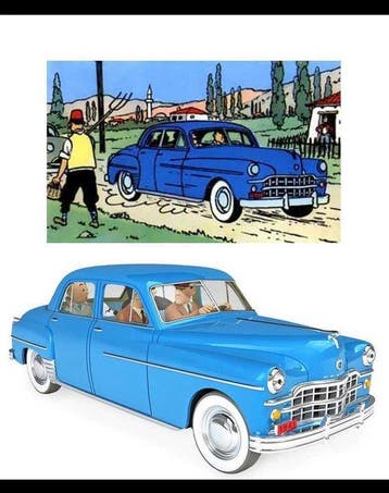 Moulinsart/Hachette - Tintin - 1 - Voiture 1/24 - La Coronet, Nieuw