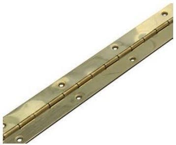 DX Pianoscharnier vermessingd 1260x32 mm, Verzenden, Nieuw